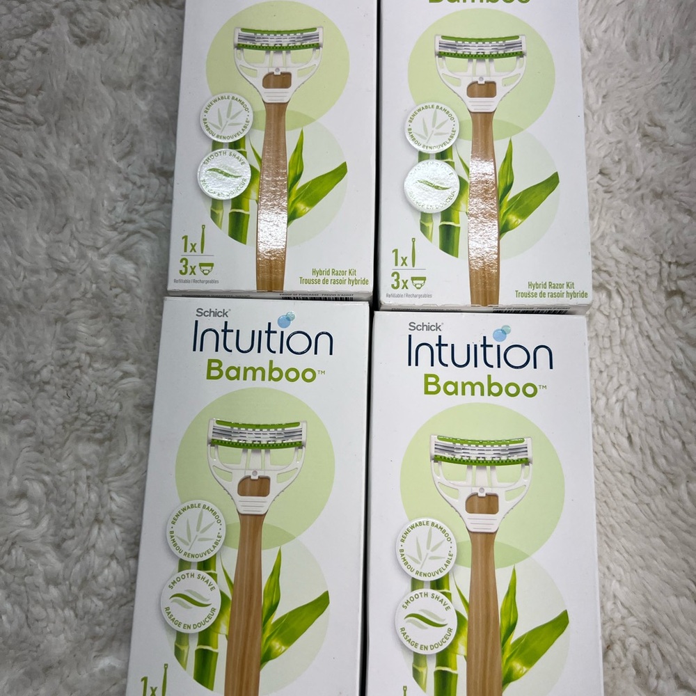 Schick Intuition Bamboo Hybrid Razor